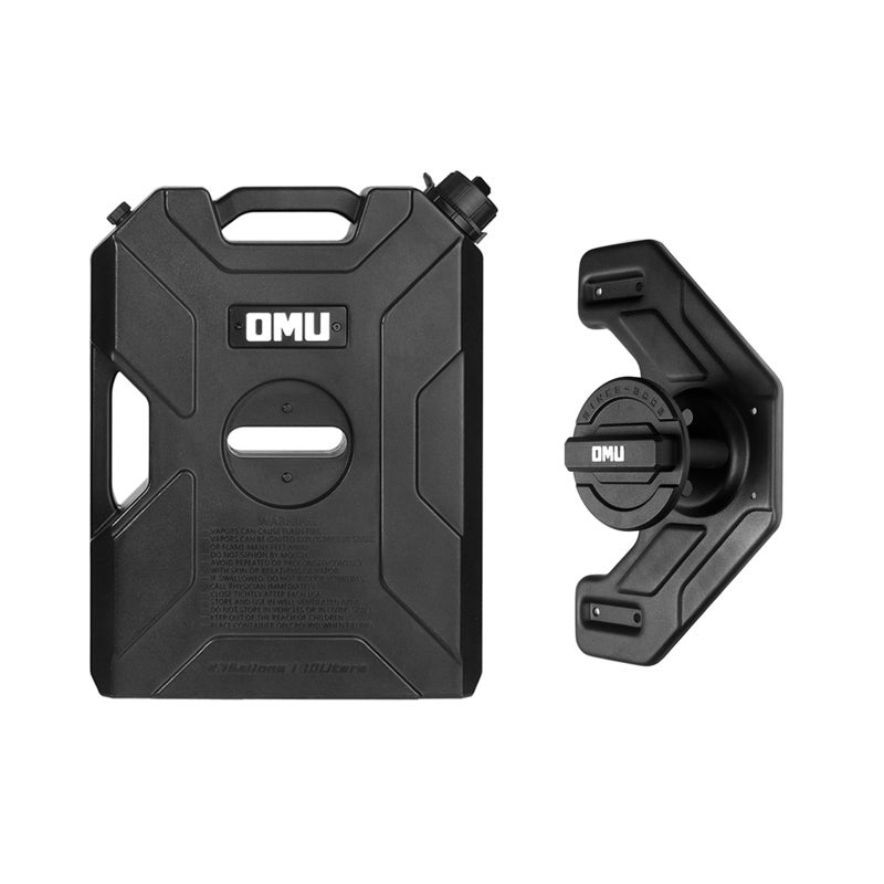 Door Hinge Container and Mount Set Compatible with 20072023 2024 Jeep wrangler JK JL JT Backing Plate with Spout Backup Water Storage Can